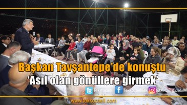 Başkan Karaosmanoğlu: ‘Önce millet önce memleket’