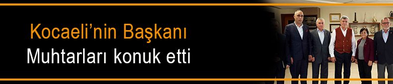 Karaosmanoğlu muhtarları konuk etti