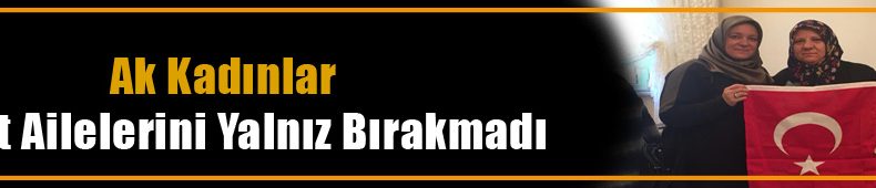 Şehit Ailelerine Ziyaret