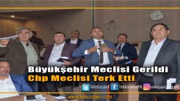 Chp’liler Neden Meclisi Terk Etti