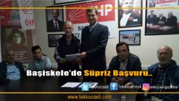 Chp Başiskele’de İlk Başvuru