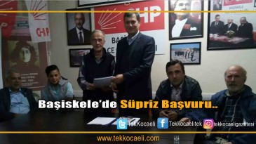Chp Başiskele’de İlk Başvuru