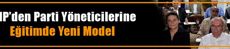 CHP’den Sokak Örgütlenmesi Eğitimi