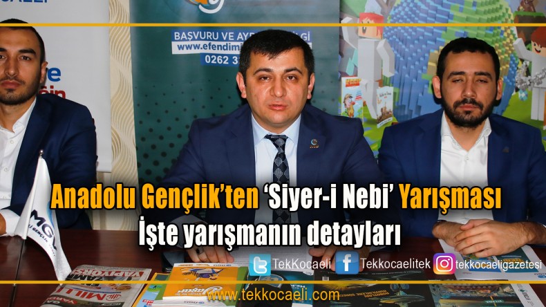 Anadolu Gençlik’ten ‘ Siyer-i Nebi’ Yarışması