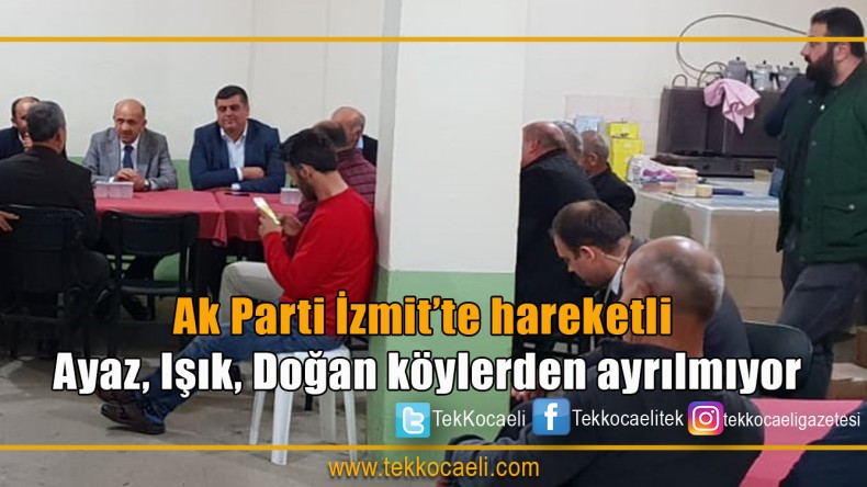 Ak Partililer Köylerden Ayrılmıyor