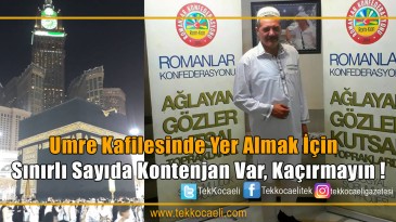 ‘Ağlayan Gözler Kutsal Topraklarda’ Aralık Kafilesi için Başvurular Başladı