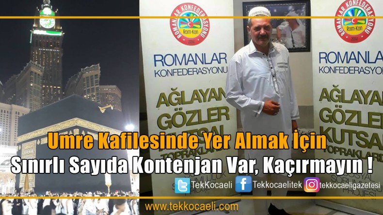 ‘Ağlayan Gözler Kutsal Topraklarda’ Aralık Kafilesi için Başvurular Başladı