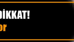 Dikkat! Süre Sona Eriyor