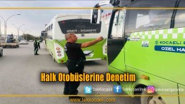 Halk Otobüsleri Denetlendi