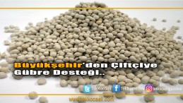 Kocaeli Büyükşehir Belediyesi’nden 900 Ton Gübre