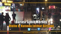 İzmit’te İntihar Girişimi