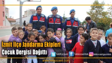 Jandarma ‘Çocuk Dergisi’ Dağıttı