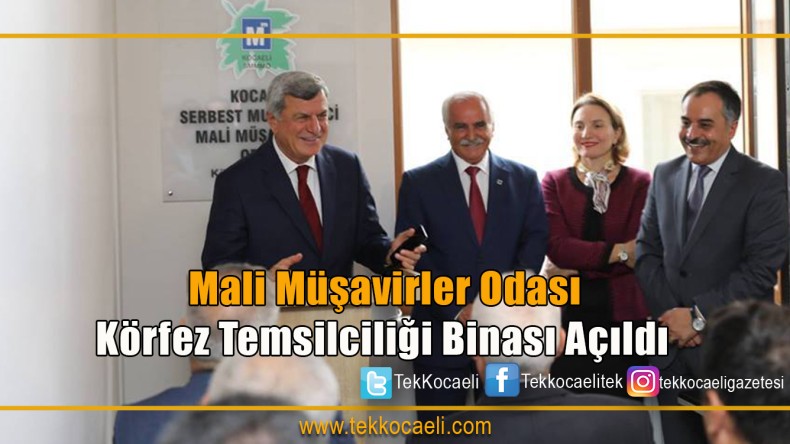 Mali Müşavirler Odası Körfez Temsilciliği’nde Başkan Orhan Bozkurt
