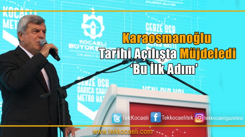 Büyükşehir Tarihinin En Büyük Projesinin Temeli Atıldı