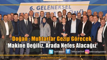 Kocaeli’nin Muhtarları İzmit’te Buluştu