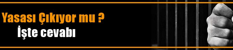 En Yetkili Ağızdan ‘Af Yasası’ Çıkışı