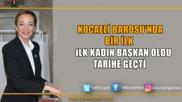 Kocaeli Baro Başkanlığı’na Bahar Gültekin Candemir Seçildi