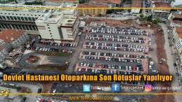 Kocaeli Hastanesi Otoparkında Son Çalışmalarda Tamamlanıyor