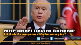 AK Parti İle İttifakı Bitirdik