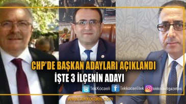 İşte Başkan Adayları