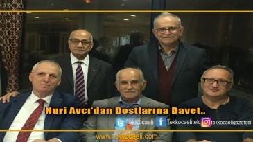 Kocaeli’nin ulu çınarı Nuri Avcı, “Ayva tatlısı ziyafeti” verdi.