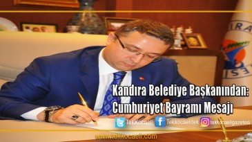 “Kandıra Belediye Başkanı Ünal Köken, 29 Ekim Kutlama Mesajı Yayınladı”