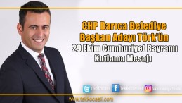 Yakup Törk, 29 Ekim Cumhuriyet Bayramı Kutlama Mesajı Yayınladı