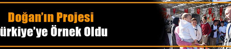 Doğan’ın Bisiklet Projesi Türkiye’ye Örnek Oldu