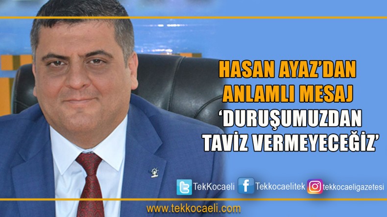 Ayaz’dan Cumhuriyet’in 95. Yıldönümünde Anlamlı Mesaj