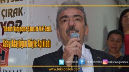 Chp’nin İzmit Aday Adayı Cengiz Çakar