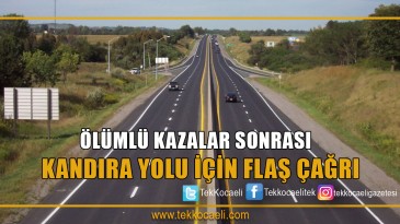 CHP’li Başkandan Kandıra Yolu İçin Çağrı