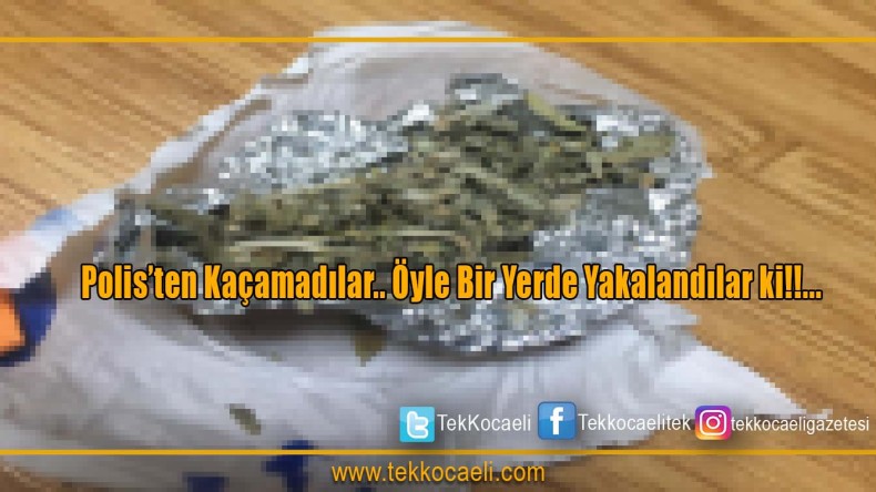 Gölcük Polisinden Kaçmadı