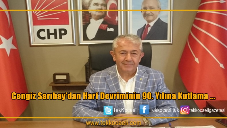 Halkımızı bir gecede aydınlatan Harf Devrimi’nin 90. Yılı kutlu olsun
