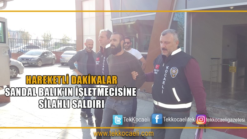 İzmit Sahilinde Silahla Vuruldu