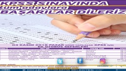 Büyükşehir’den KPSS için ek seferler