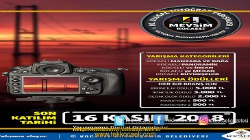 “4 Mevsim Kocaeli” yarışması için son 2 hafta