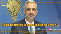 Ak Parti’de Belediye Başkan Adayları Belli Mi Oldu