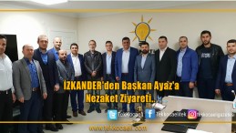AK Parti İzmit İlçe Başkanı Hasan Ayaz’a İzkander’den Ziyaret