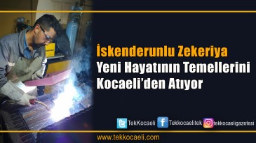 İskenderunlu Zekeriya Yeni Hayatının Temellerini KO-MEK ile atıyor