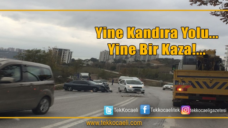 Kandıra Yolunda Kaza