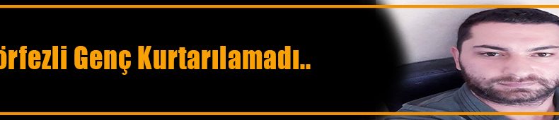 Körfezli Genç İntihar Etti