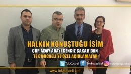 CHP’nin Sahadaki En Güçlü İsmi Cengiz Çakar