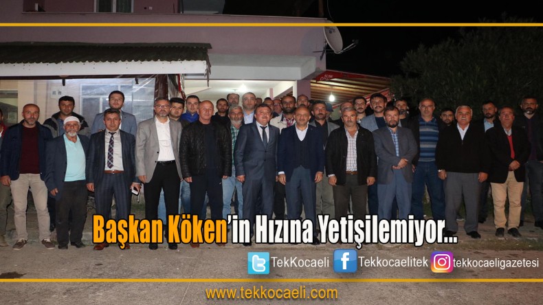 “Başkan Ünal Köken, Bir Günde 12 Ayrı Mahalleyi Ziyaret Etti”