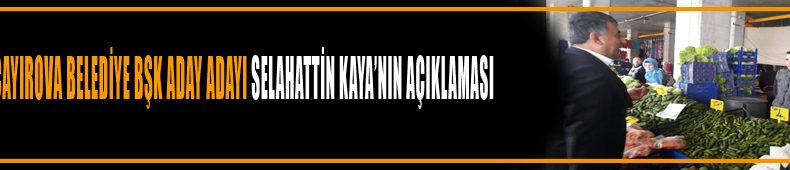 HALK VE MUHTARLAR KARAR SAHİBİ OLACAK