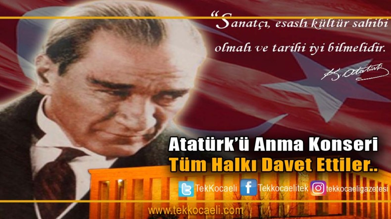 SDKM’DE 10 KASIM ATA’MIZI ANMA KONSERİ