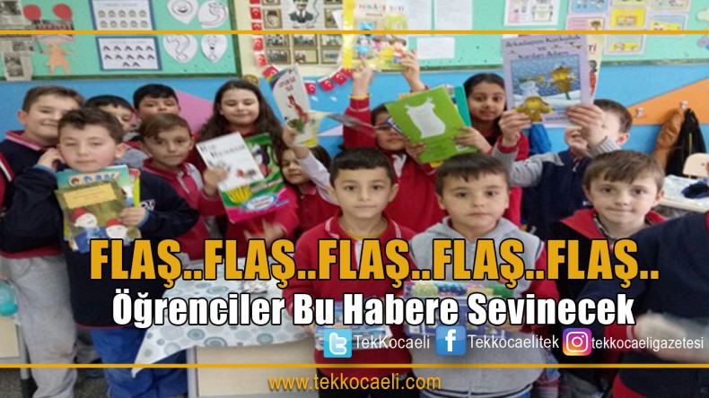 Öğrenciler Çok Sevinecek