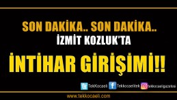 İzmit’te İntihar Girişimi