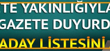 Yeni Şafak, CHP’nin İstanbul’daki belediye başkan adaylarını açıkladı