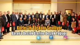 Başkan Baran’a Büyük Destek