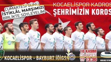 KOCAELİSPOR KADROSU: ŞEHRİMİZİN KOROSU